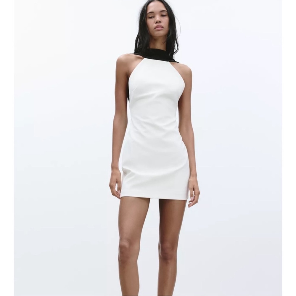 Zara Combination Short Dress - Picture 11 of 11